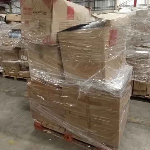 PALLET OF ASSORTED DESIGNER DINING CHAIRS, DINING CHAIR PARTS AND PIECES ETC