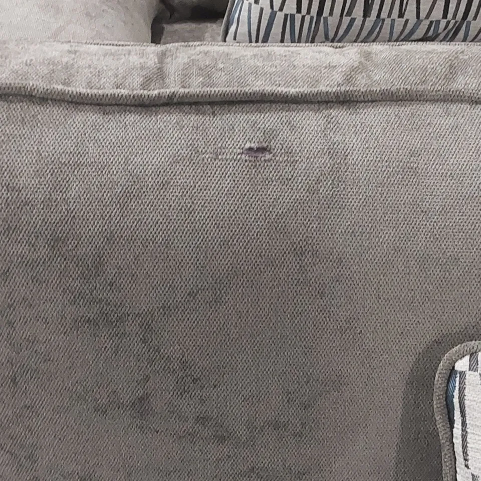 QUALITY DESIGNER WATERFORD 2 SEATER FABRIC UPHOLSTERED SOFA