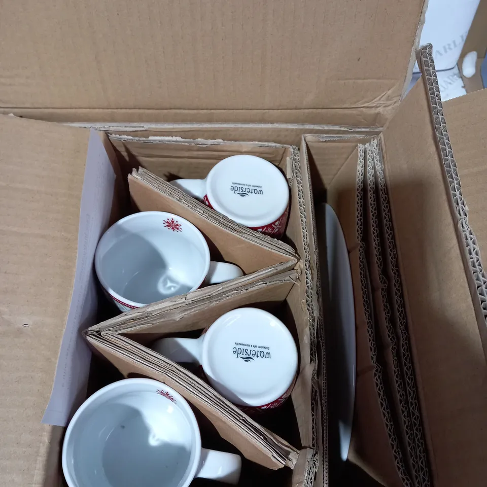 WATERSIDE NORDIC CHRISTMAS REINDEER DINNER SET RRP £52.99