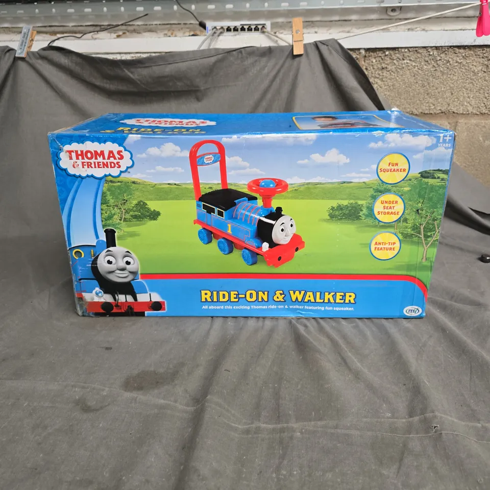 THOMAS AND FRIENDS RIDE ON AND WALKER