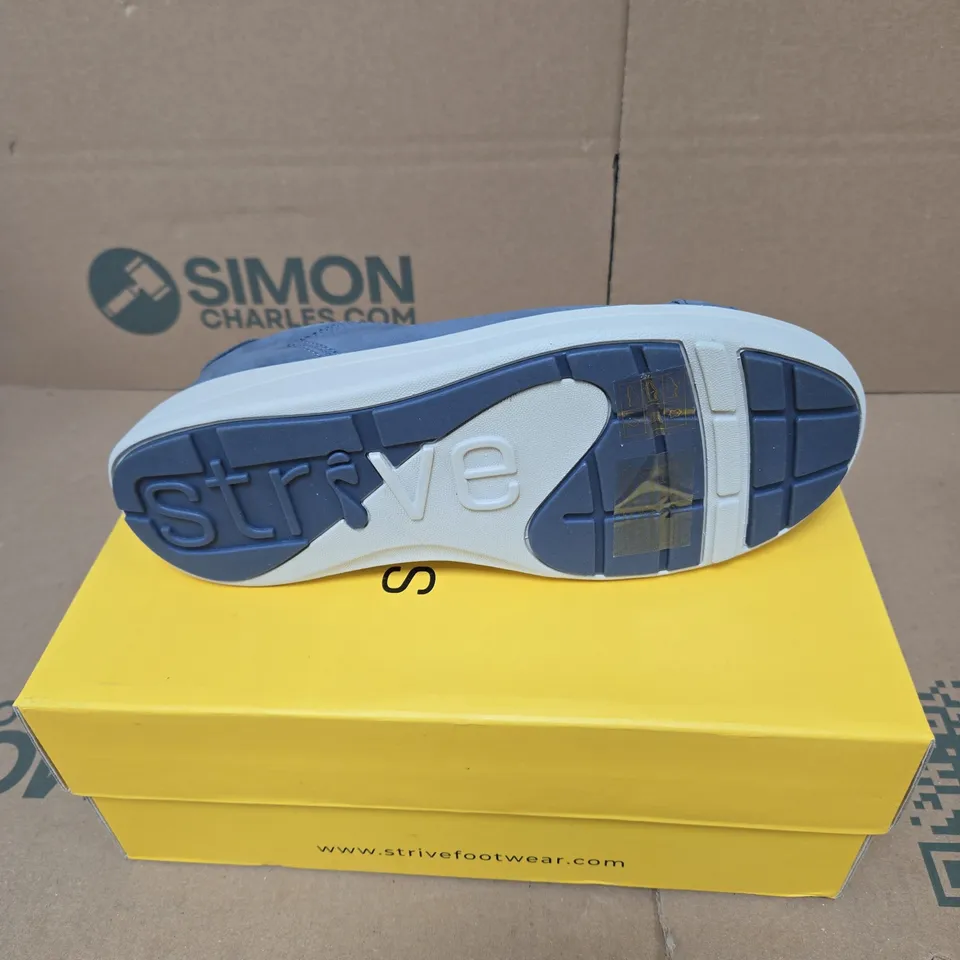 STRIVE DAKOTA DENIM TRAINERS UK 5 BOXED