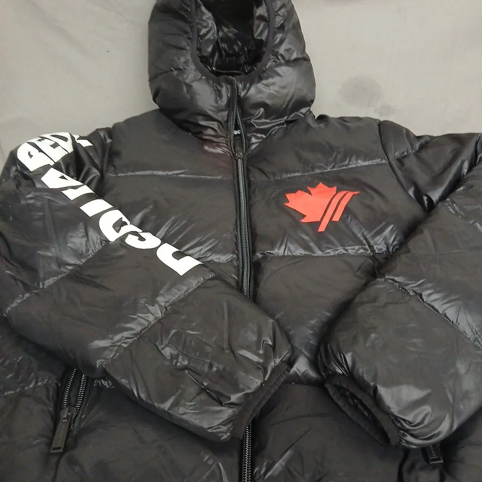 DSQUARED2 FULL ZIP PADDED COAT SIZE 46