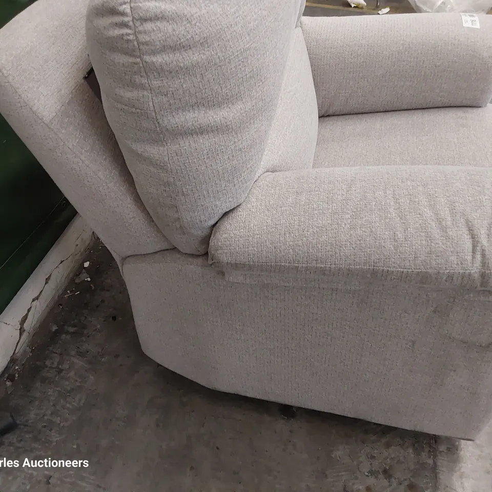 QUALITY BRITISH DESIGNER G PLAN CHLOE SMALL EASY CHAIR SOFT SAND FABRIC 