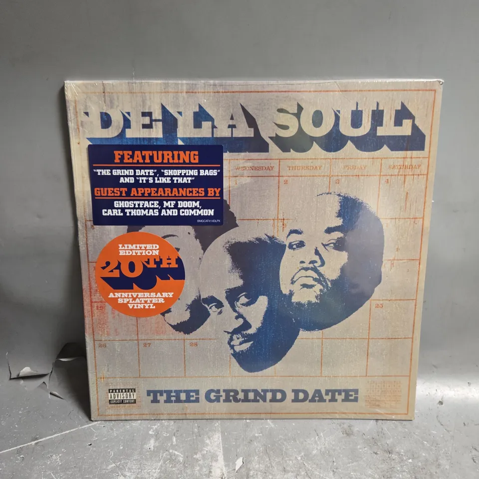 SEALED DE LA SOUL THE GRIND DATE (20TH ANNIVERSARY EDITION) VINYL
