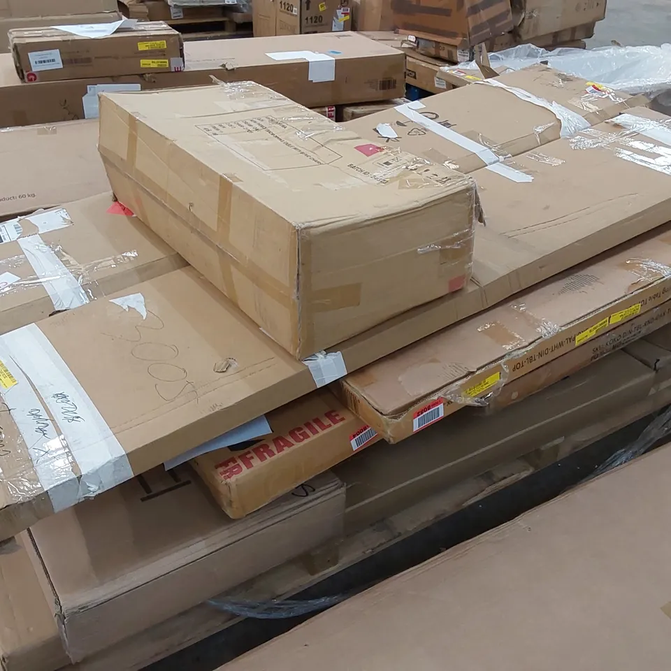 PALLET TO CONTAIN ASSORTED BOXED FURNITURE AND FURNITURE PARTS