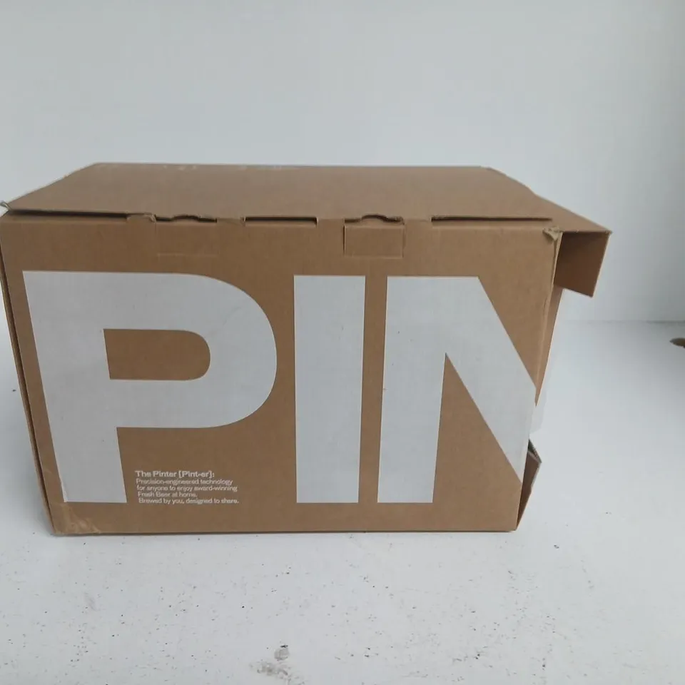 THE PINT-ER HOME BEER BREWING SYSTEM – BOXED
