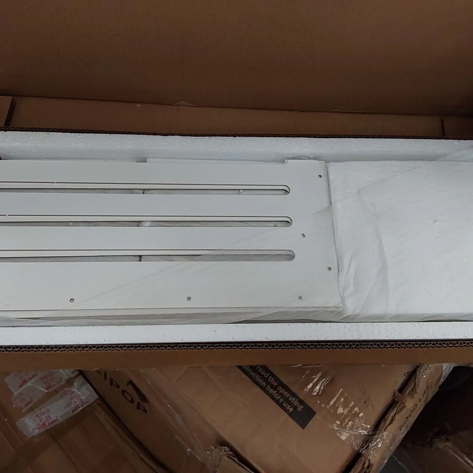 BOXED RADIATOR COVER - WHITE // SIZE UNSPECIFIED (1 BOX)