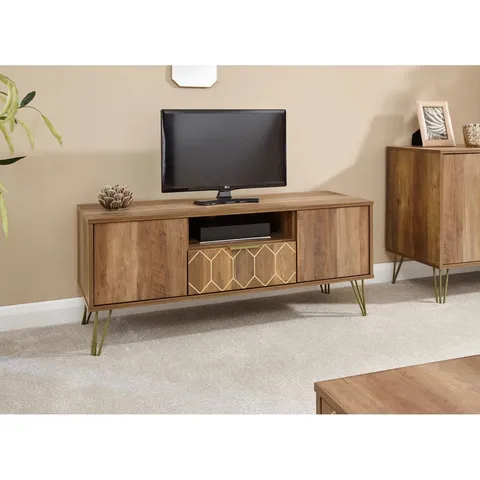 BOXED XAVIER TV STAND FOR TVS UP TO 50" (1 BOX)