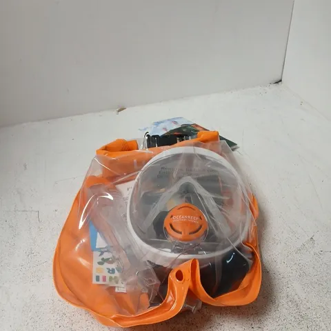 OCEAN REEF ARIA QR+ SNORKELLING MASK - JUNIOR - WHITE