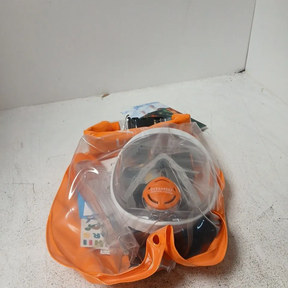 OCEAN REEF ARIA QR+ SNORKELLING MASK - JUNIOR - WHITE