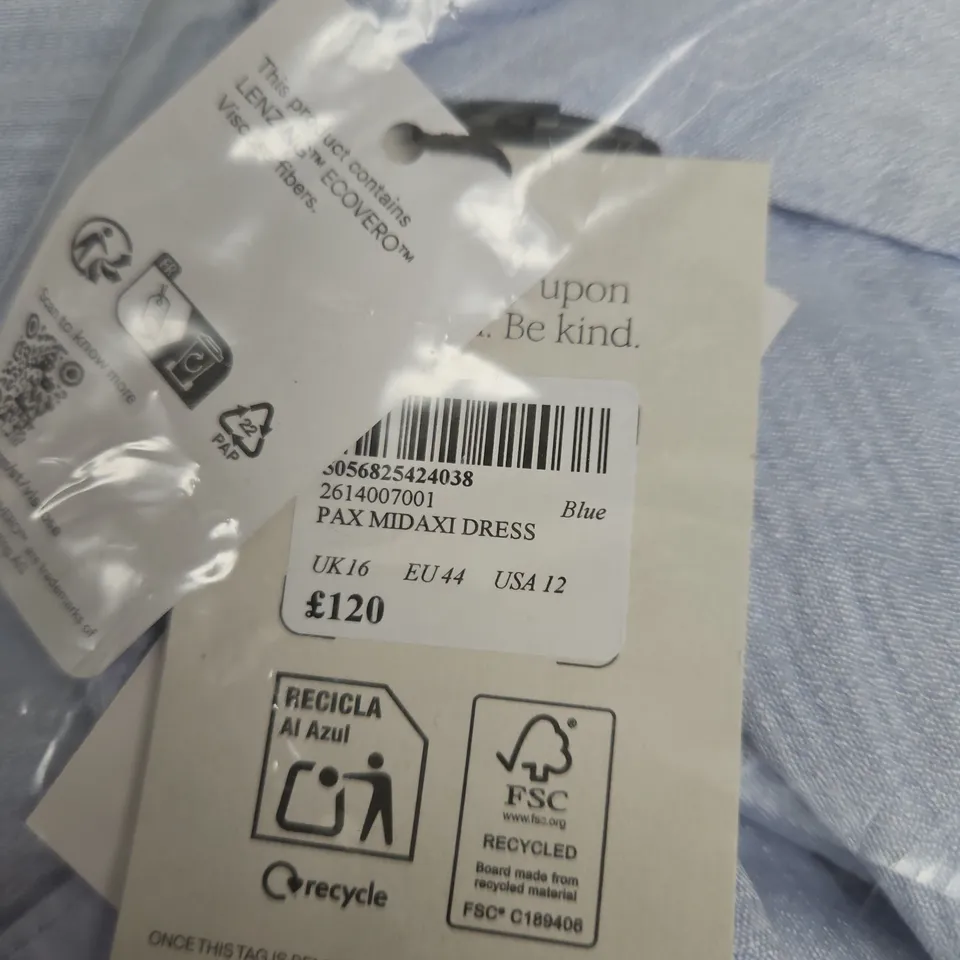 NOBODY'S CHILD PAX MIDAXI DRESS – UK16