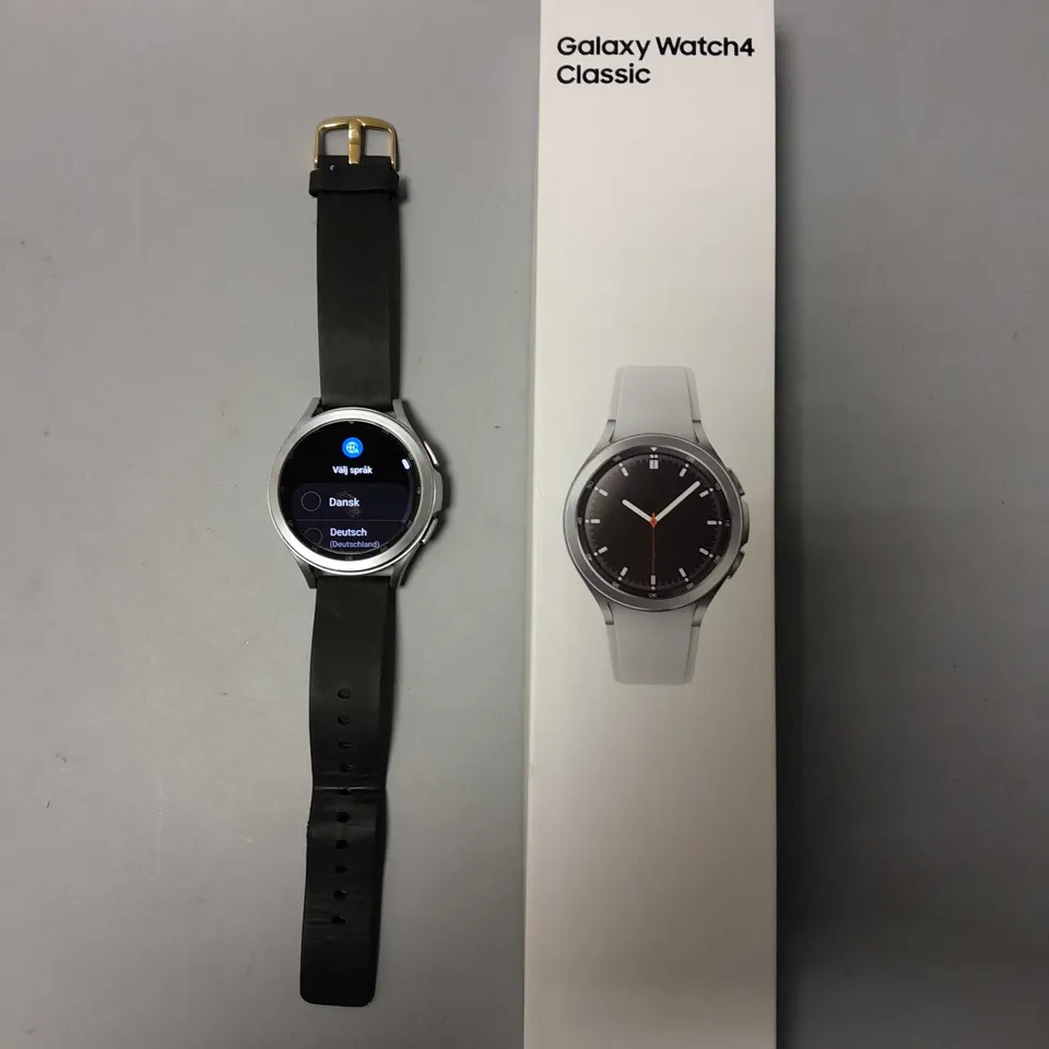 BOXED SAMSUNG GALAXY WATCH 4 CLASSIC SMARTWATCH 