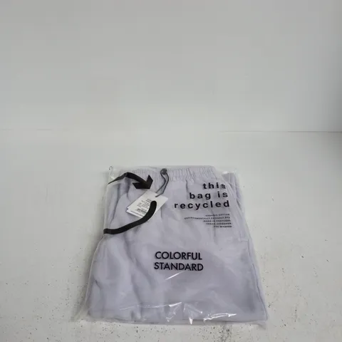 COLORFUL STANDARD ORGANIC SWEATPANTS 2.0 SOFT LAVENDER LARGE