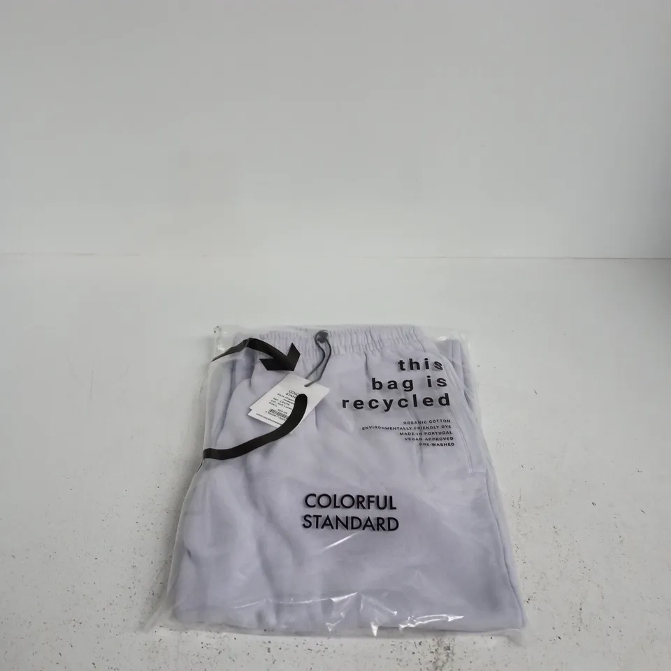 COLORFUL STANDARD ORGANIC SWEATPANTS 2.0 SOFT LAVENDER LARGE