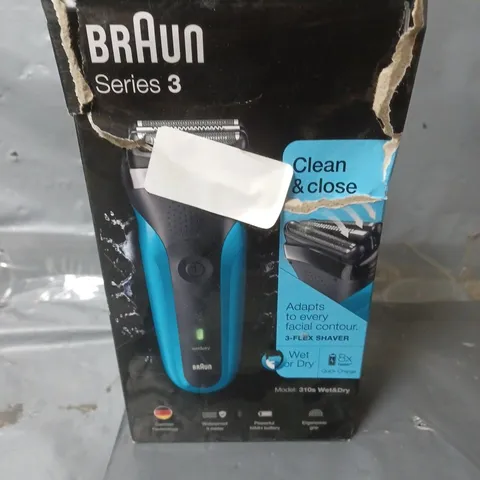 BOXED BRAUN SERIES 3 3-FLEX SHAVER