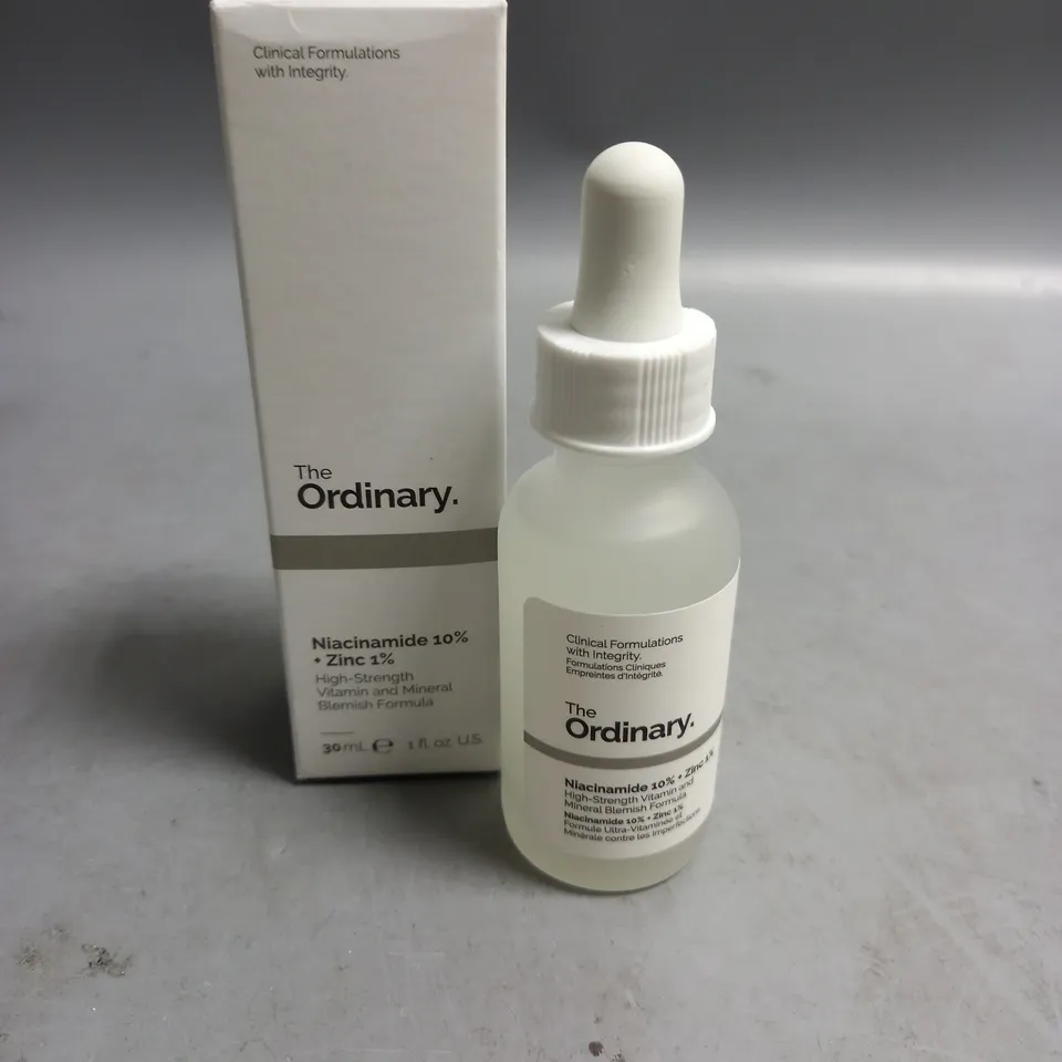 BOXED THE ORDINARY NIACINAMIDE 10% AND ZINC 1% SERUM 30ML