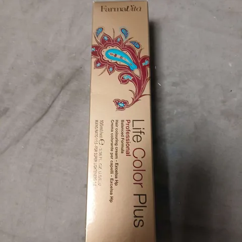 BOX OF APPROX 15 BOXED FARMA VITA LIFE COLOR PLUS PROFESSIONAL HAIR COLOUR