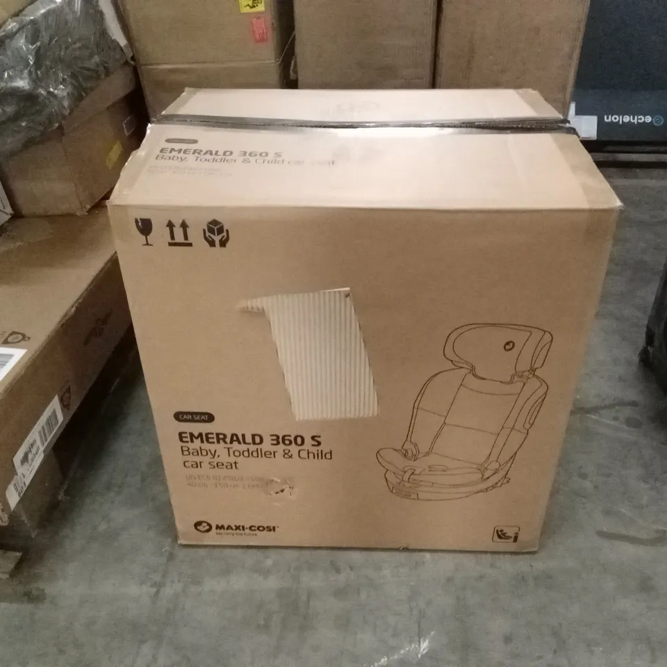 BOXED MAXI-COSI EMERALD 360 S CAR SEAT