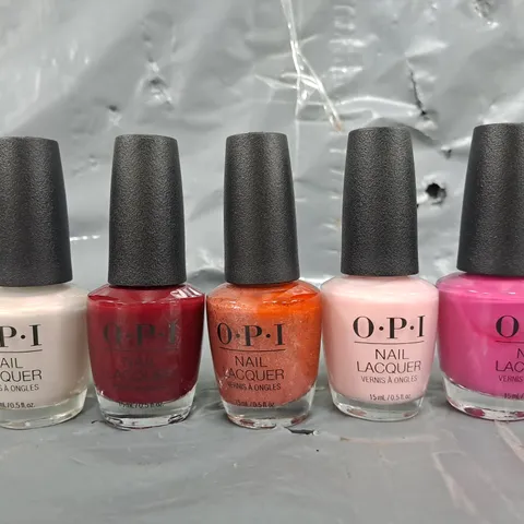 SMALL ASSORTMENT OF O.P.I NAIL LACQUER