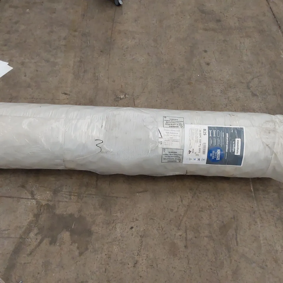 QUALITY BAGGED ROLLED SILENTNIGHT ESSENTIALS 600 POCKET QUILTED KINGSIZE MATTRESS 