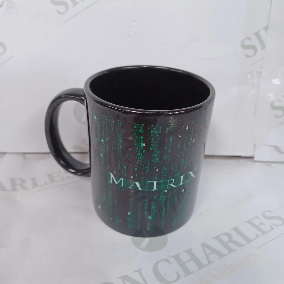 LOT TO CONTAIN 10 X MATRIX THEMED MUGS - COLLECTION ONLY