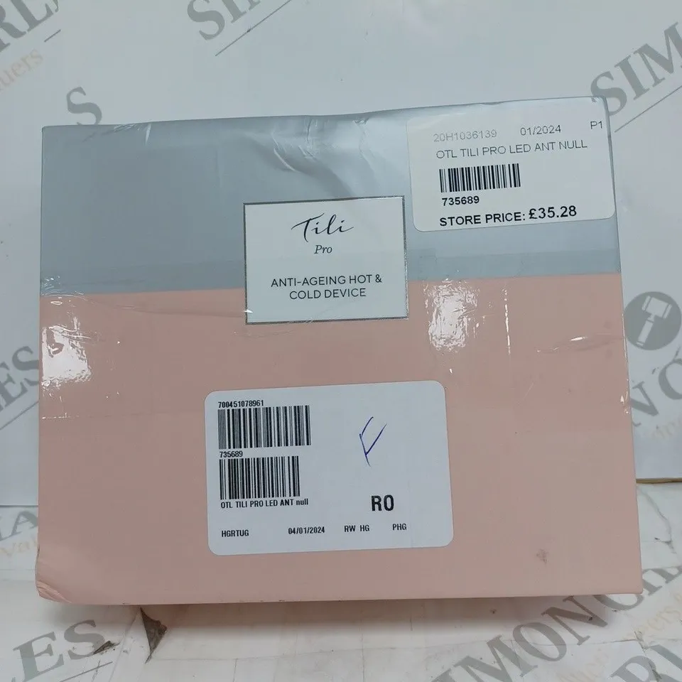 OUTLET TILI LED ANTI-AGEING HOT & COLD FACIAL TONING DEVICE