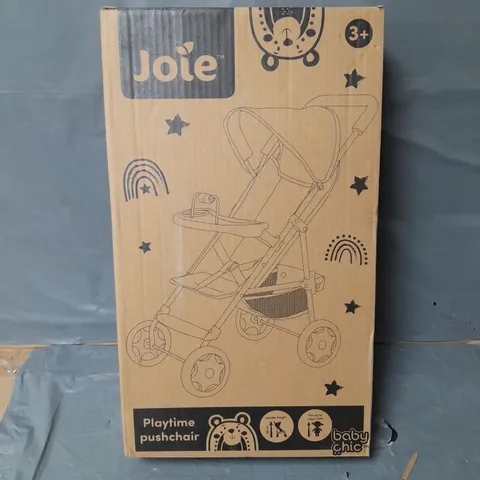 BOXED JOIE PLAYTIME PUSHCHAIR