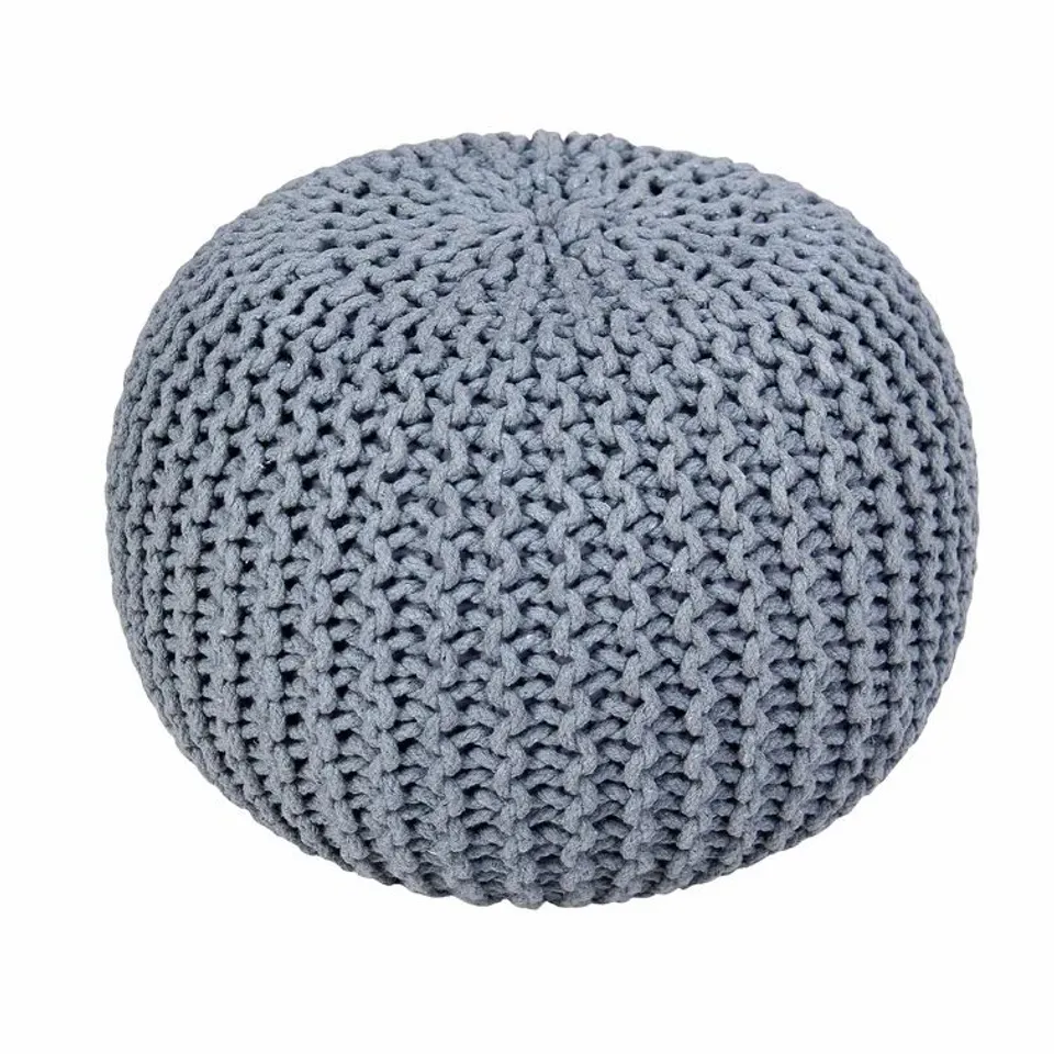 BOXED ANTOINETTE 50CM ROUND POUFFE OTTOMAN
