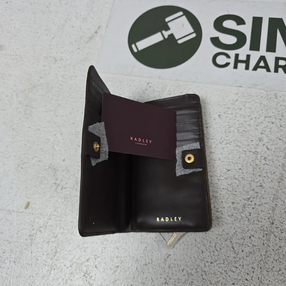 RADLEY LONDON YELLOW LEATHER WALLET