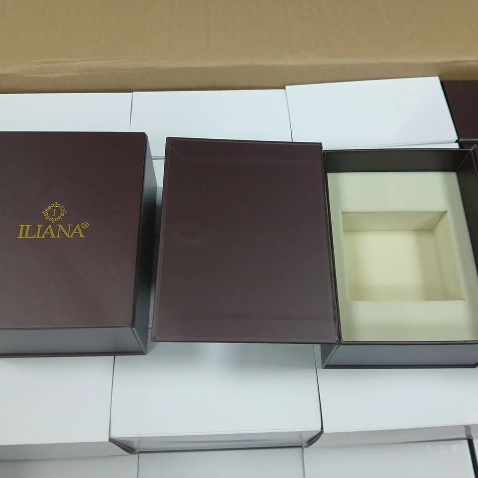 PALLET CONTAINING APPROXIMATELY 22 50-PACK BOXES OF ILIANA BRANDED RING BOXES