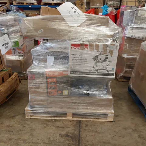 PALLET OF APPROXIMATELY 39 UNPROCESSED RAW RETURN HOUSEHOLD AND ELECTRICAL GOODS TO INCLUDE;