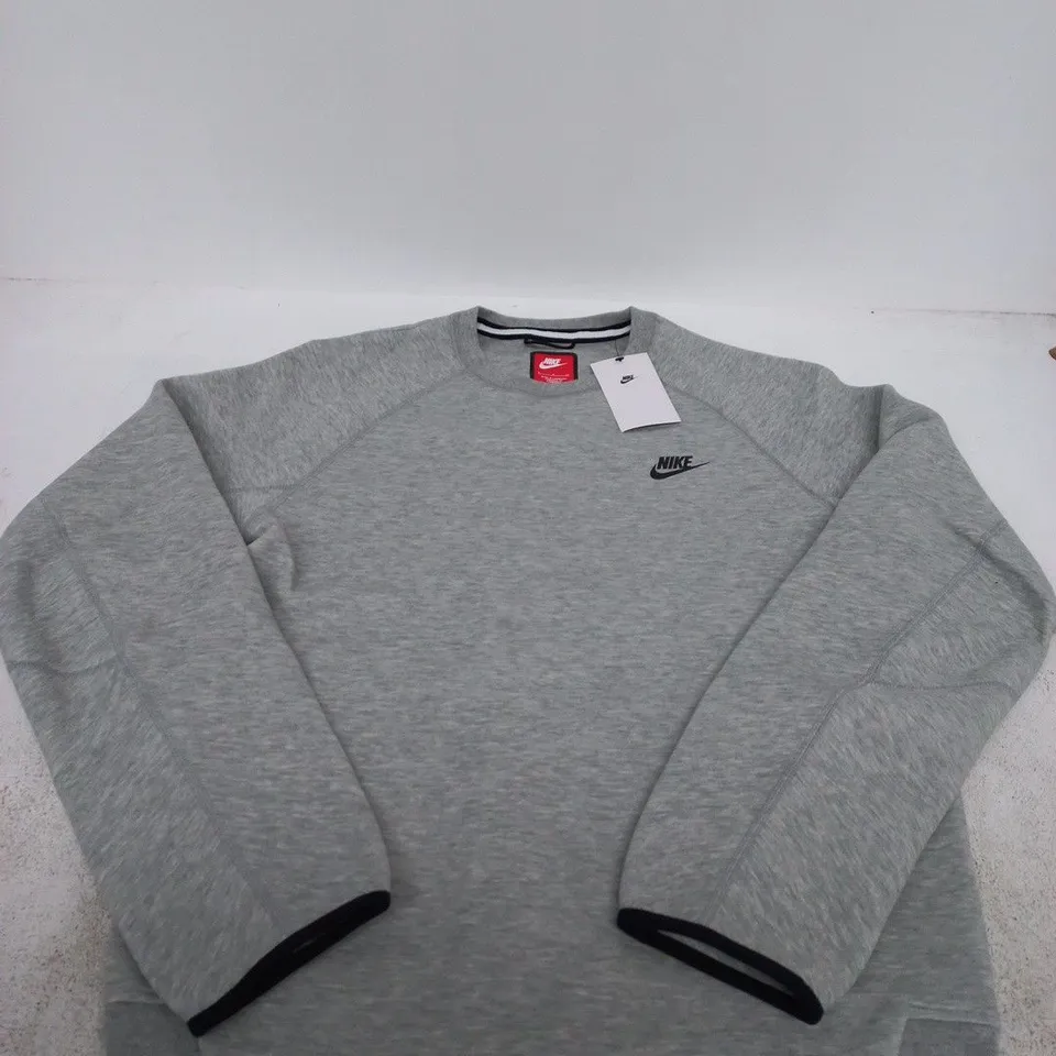 NIKE GREY CREWNECK SWEATSHIRT – SIZE S