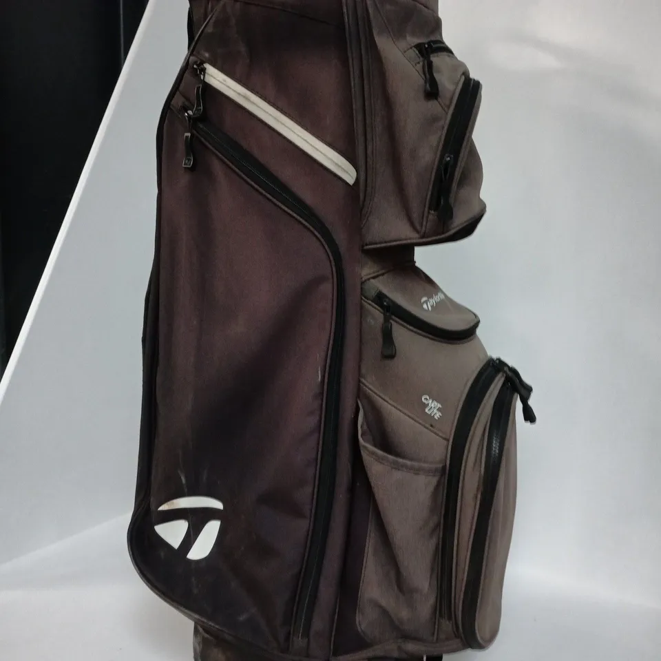TAYLORMADE CART LITE GOLF CLUB HOLDER IN GREY/BLACK