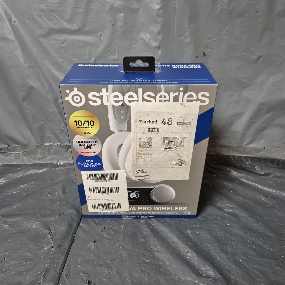 BOXED STEEL SERIES ARCTIS NOVA PRO WIRELESS GAMING HEADSET 