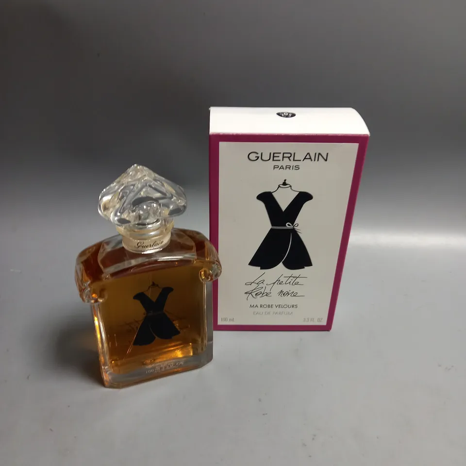 BOXED GUERLAIN PARIS LADIES LA PETITE ROBE VELOURS EAU DE PARFUM SPRAY 100ML