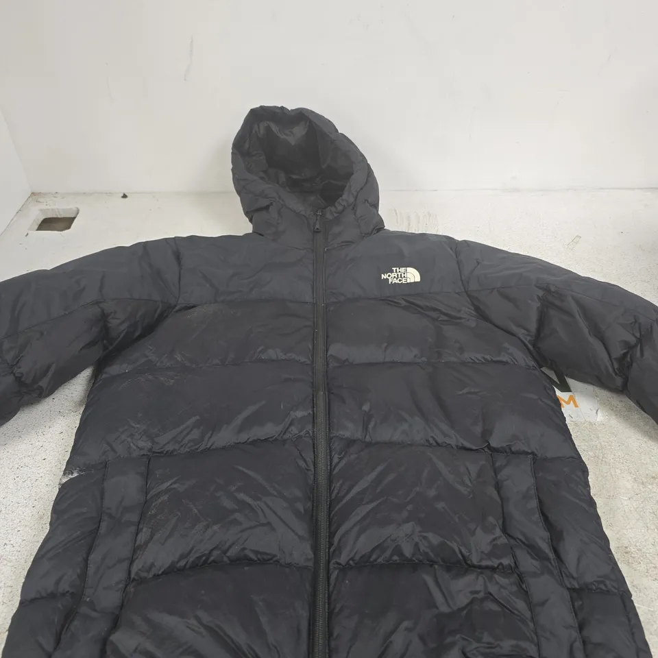 THE NORTH FACE MEN'S PUFFER JACKET – BLACK, SIZE M