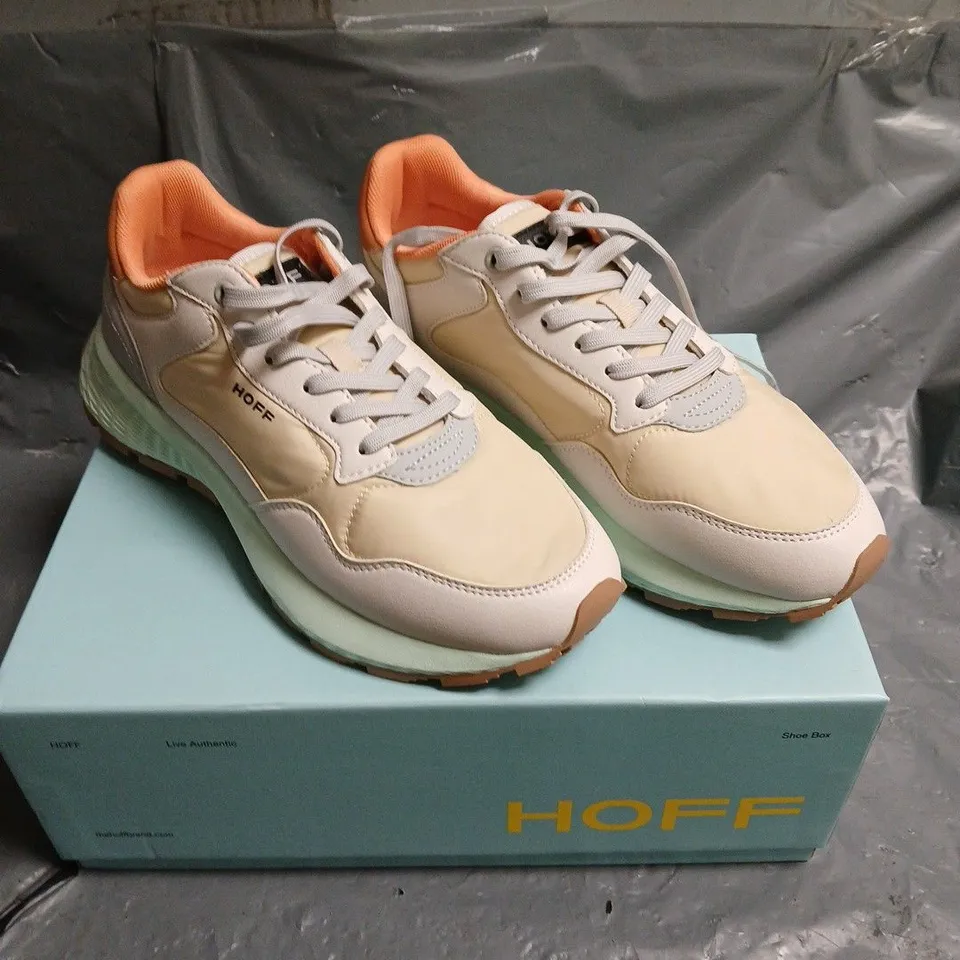 BOXED PAIR OF HOFFCITY MKII OSLO TRAINERS - 7