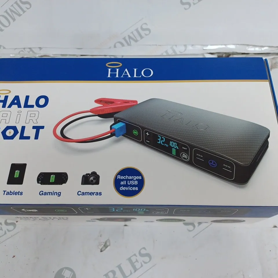 BOXED HALO BOLT AIR PORTABLE CHARGER 