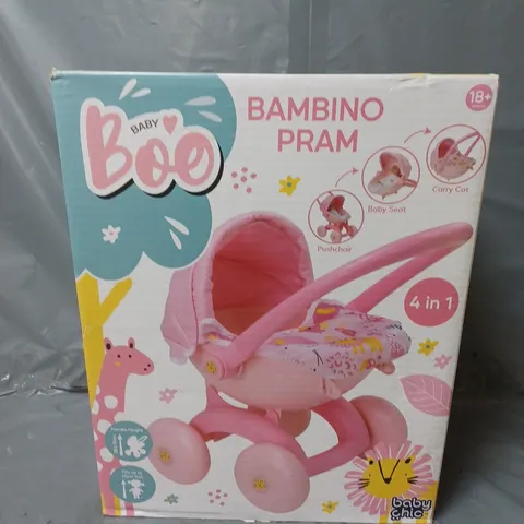 BABY BOO BAMBINO PRAM