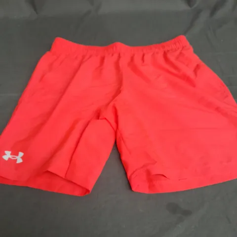 UNDER ARMOUR PINK SHORT - YOUTH XL