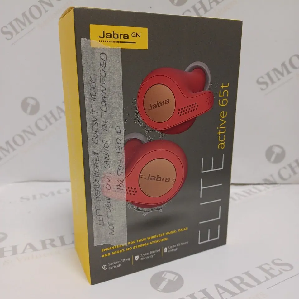 BOXED JABRA ELITE ACTIVE 65T EARBUDS