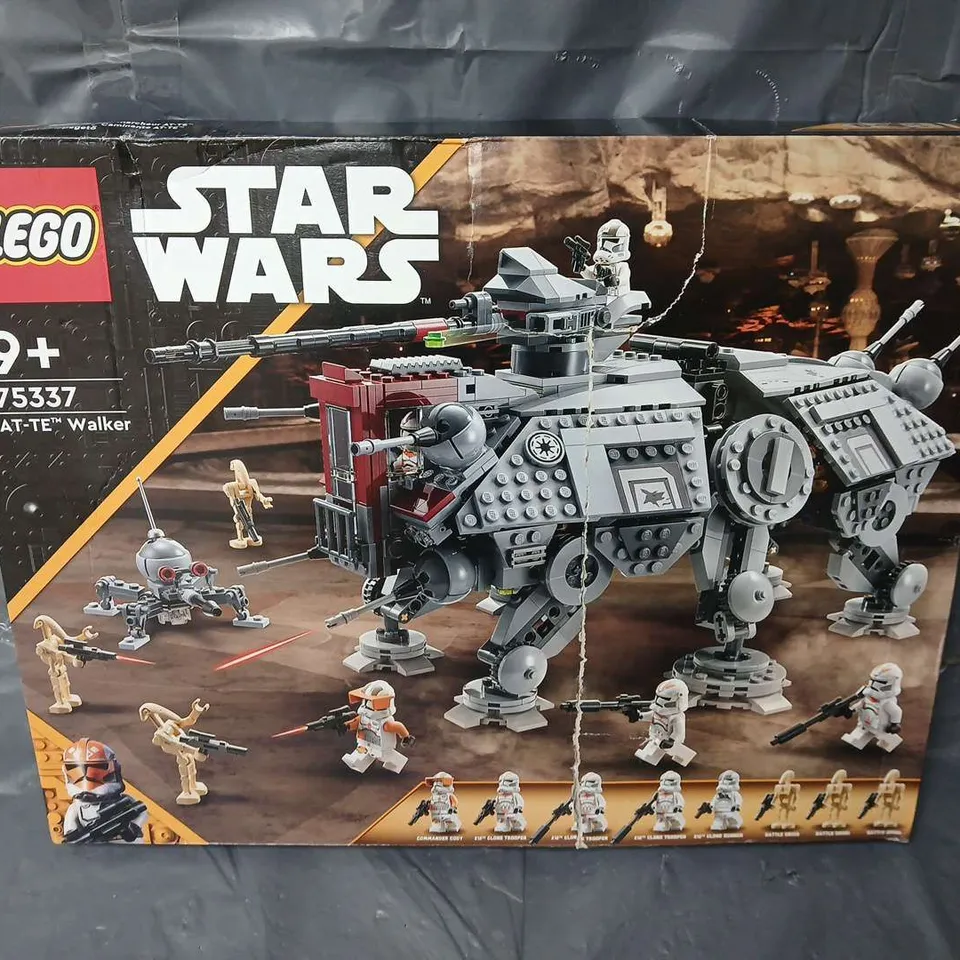 BOXED LEGO STAR WARS 75337 AT-TE WALKER  RRP £124.99