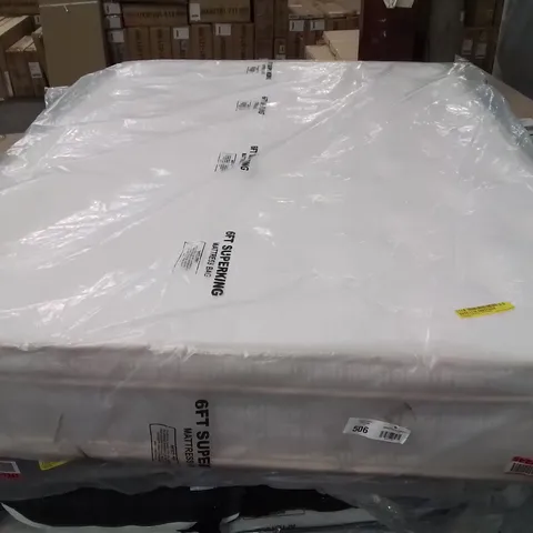 QUALITY BAGGED PILLOW TOP POCKET SPRUNG 1000 DOUBLE MATTRESS