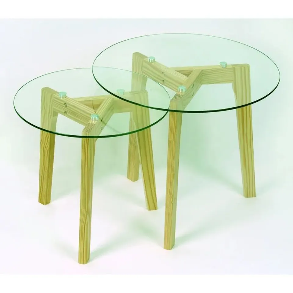 BOXED AREYANNA 2 PIECE NEST OF TABLES (1 BOX)