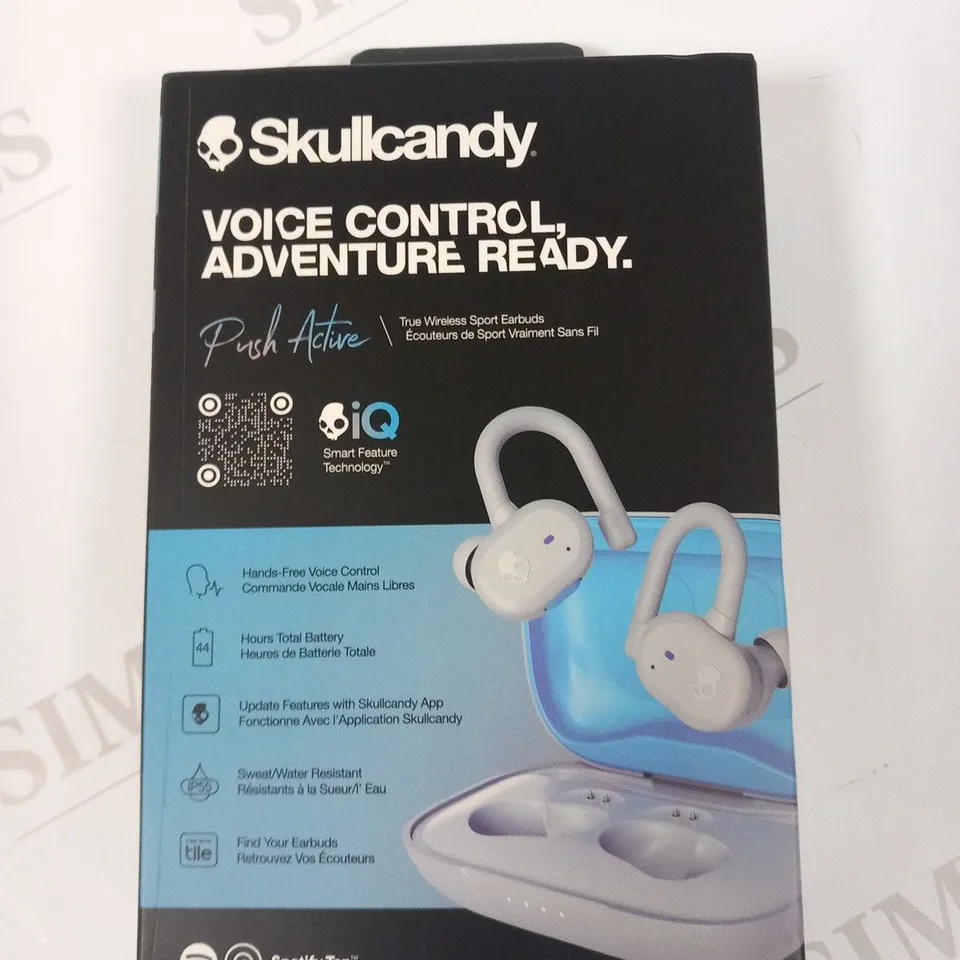 BOXED SKULLCANDY PUSH ACTIVE TRUE WIRELESS SPORT EARBUDS