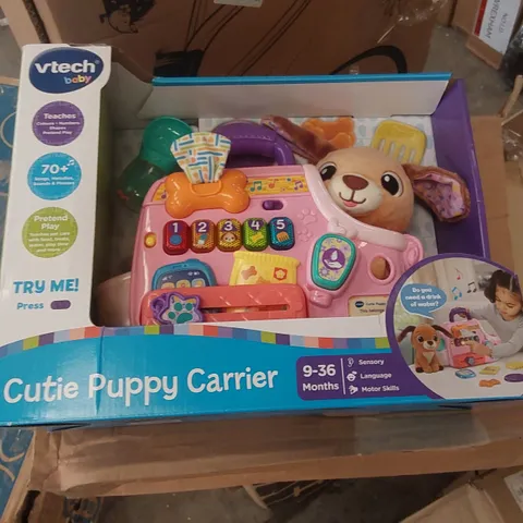 BOXED VTECH CUTIE PUPPY CARRIER 