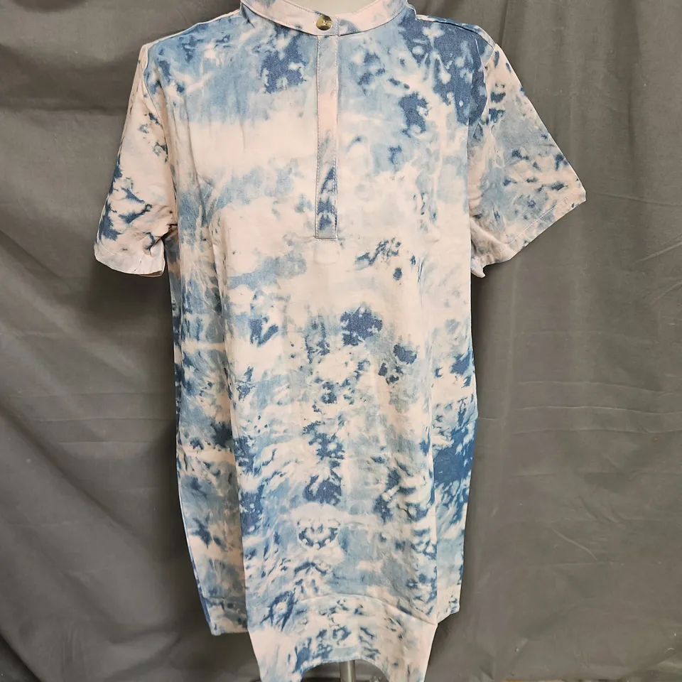 NATIVE YOUTH ZUMA DRESS IN TIE DYE MIX SIZE L
