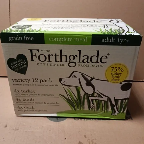 FORTHGLADE DOG FOOD – VARIETY PACK (12 PACK), GRAIN FREE, FROM DEVON