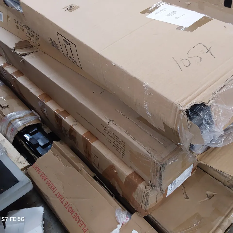 PALLET OF ASSORTED BOXED FURNITURE PARTS