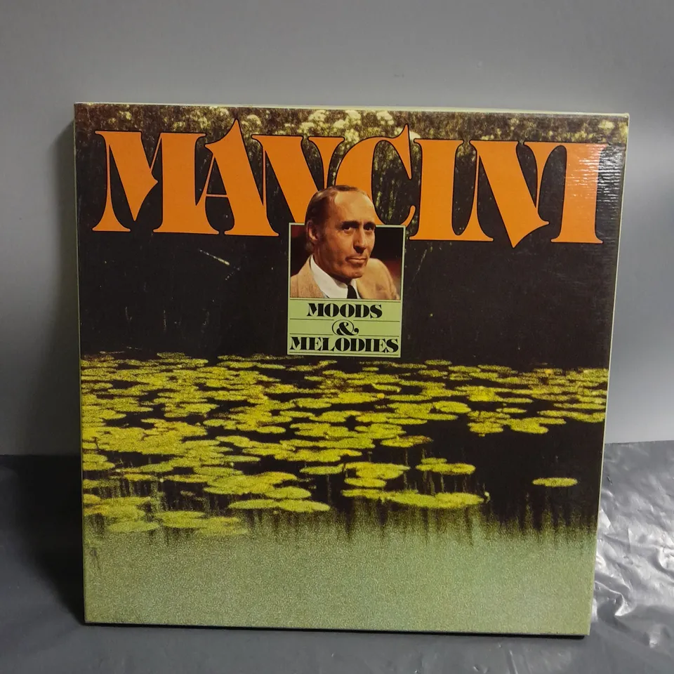 BOXED MANCINI MOODS & MOLODIES SET OF 4 VINYLS